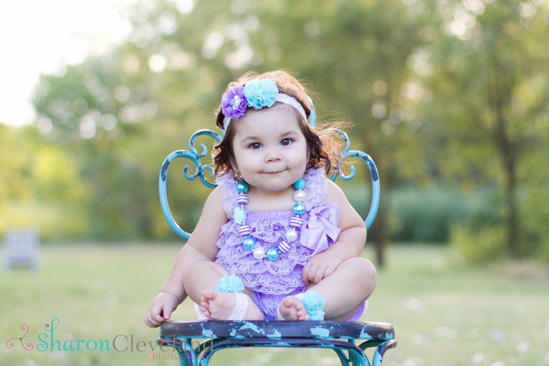 First birthday photography session